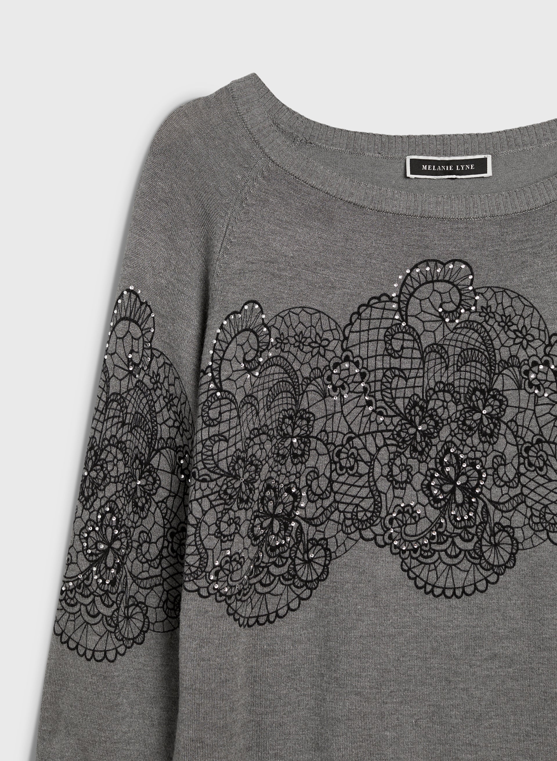 Floral Print Sweater