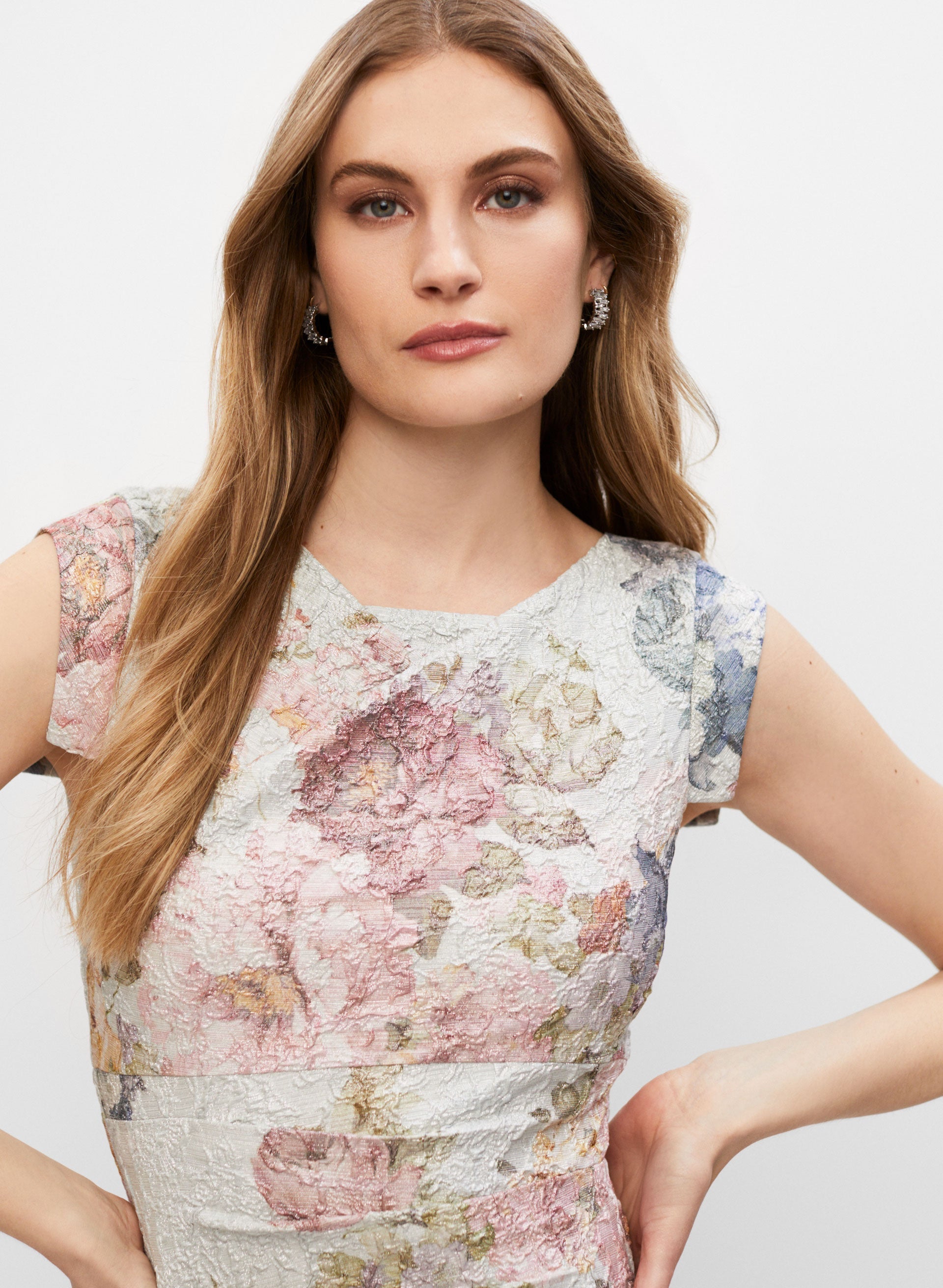 Adrianna Papell - Floral Sheath Dress