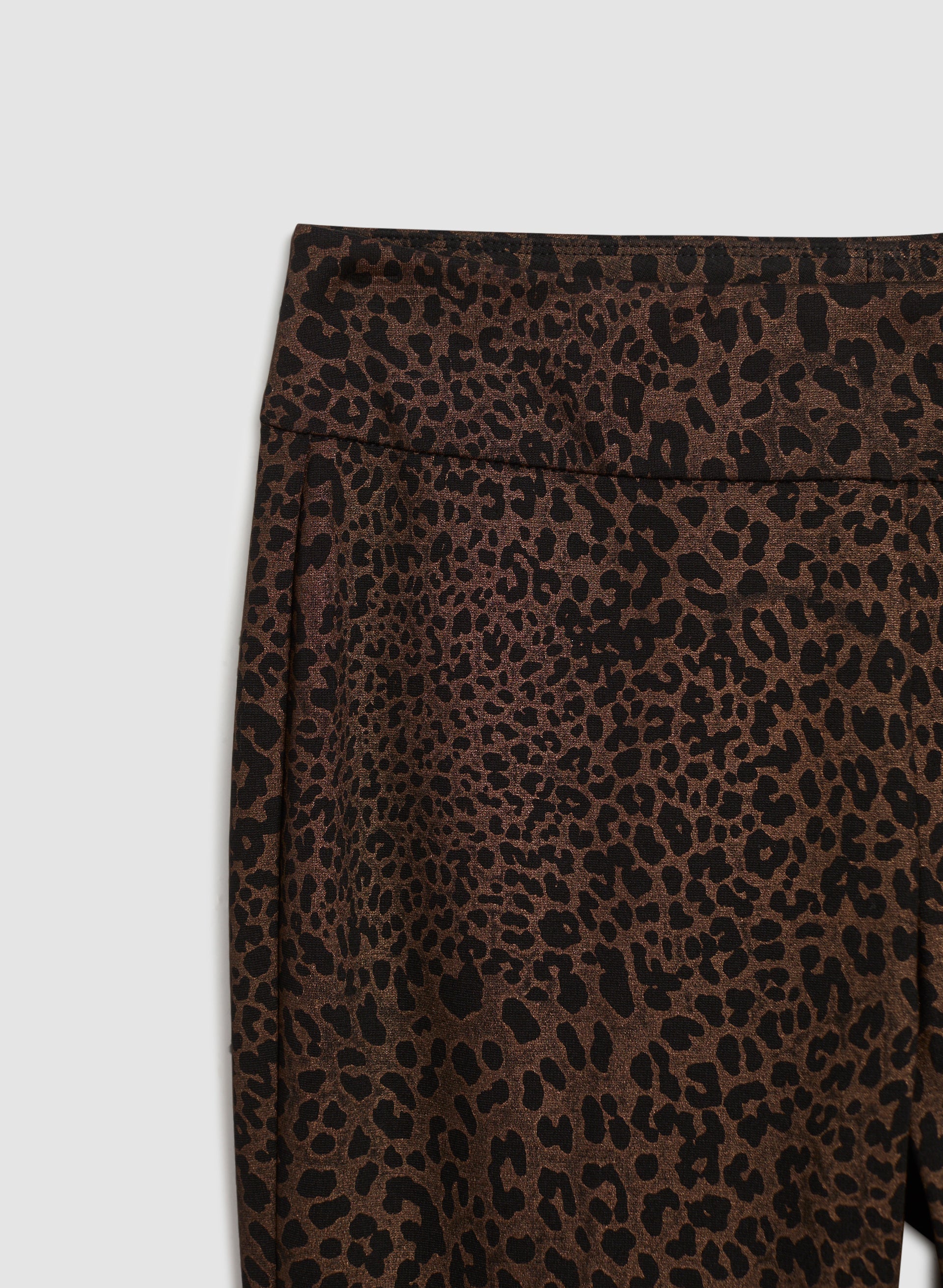 Cheetah Print Pull-On Pants