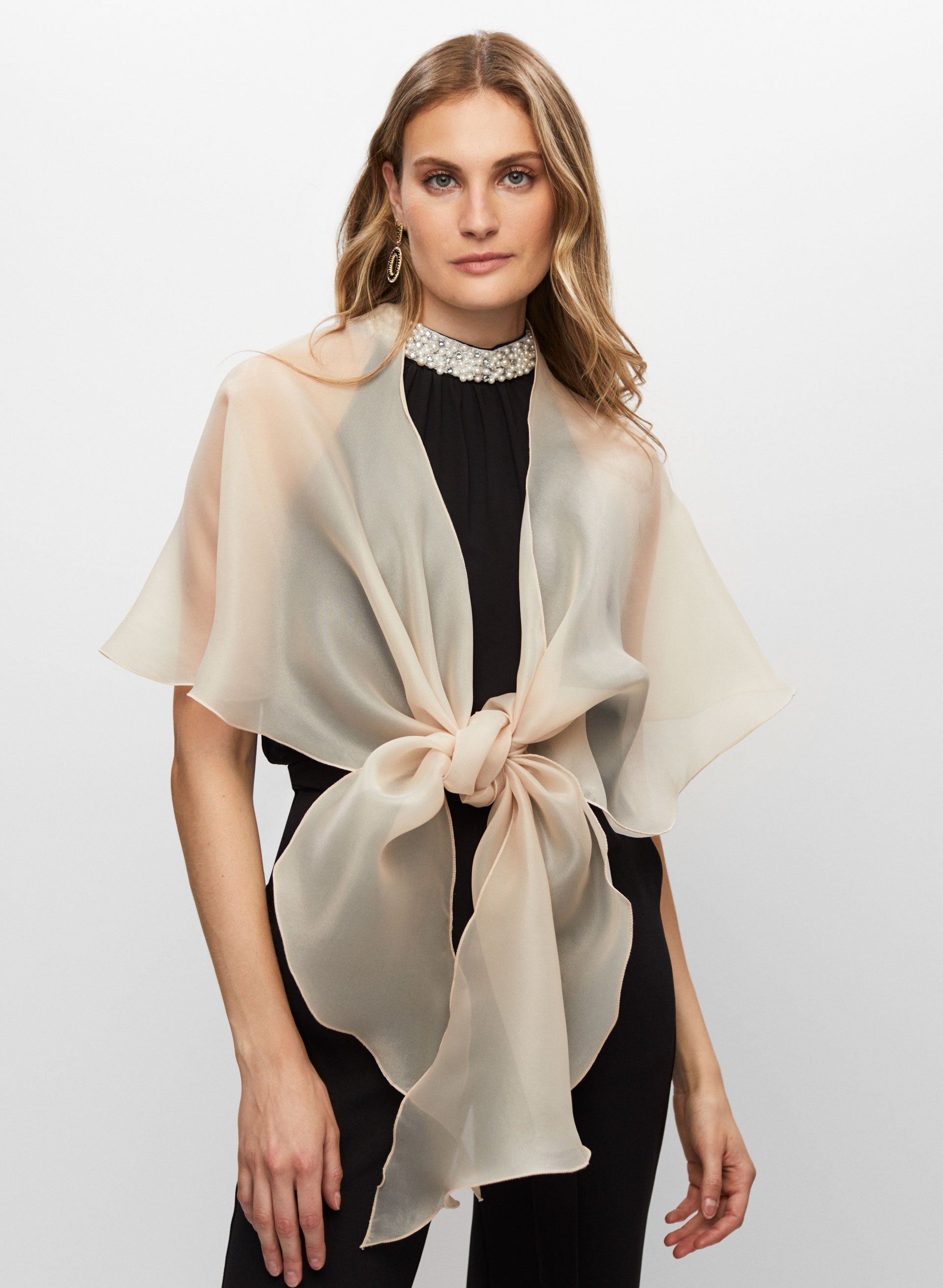 Sheer evening wrap sale