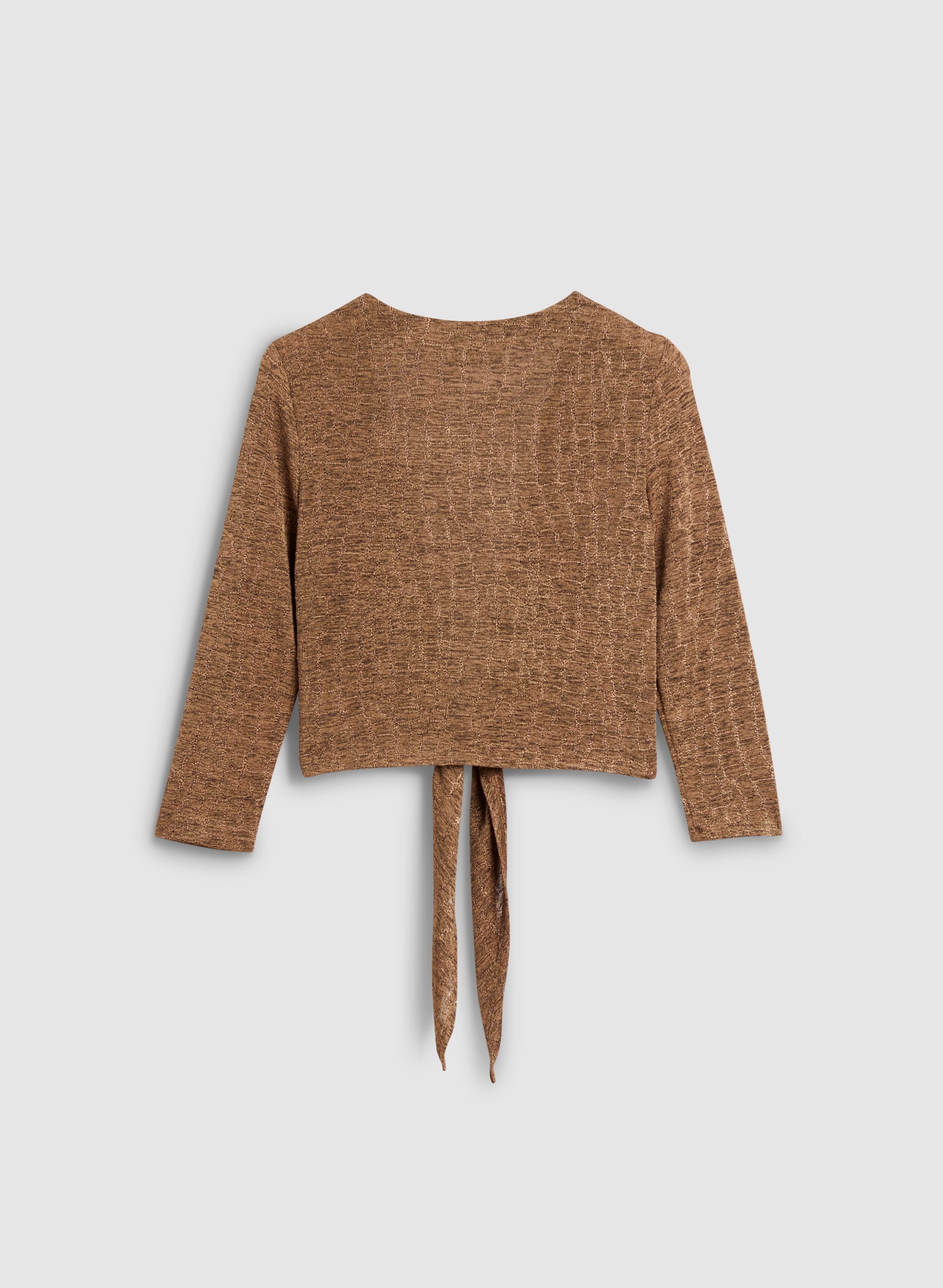 how to wear tie front cardigan