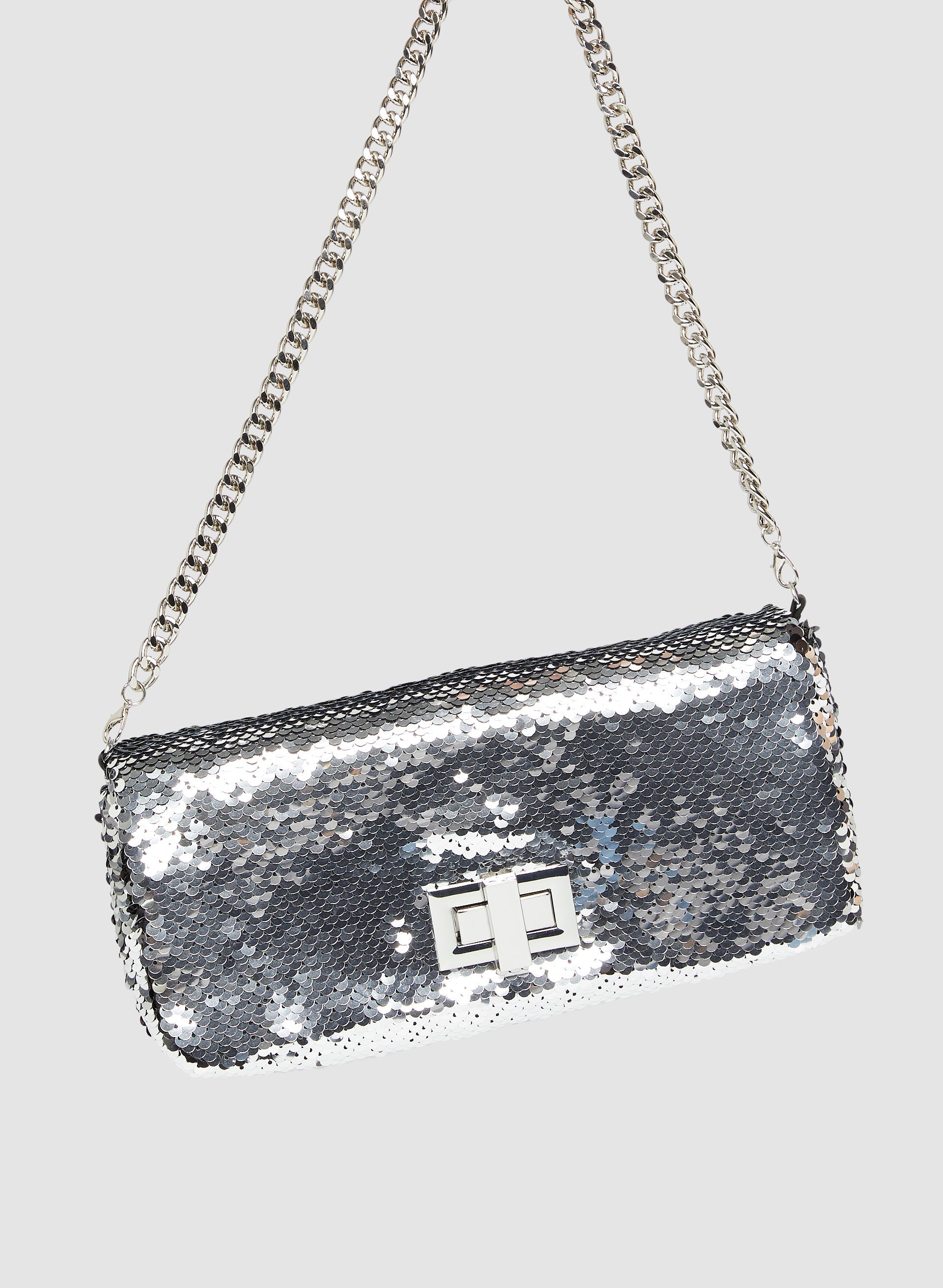 Gold sparkly clutch top