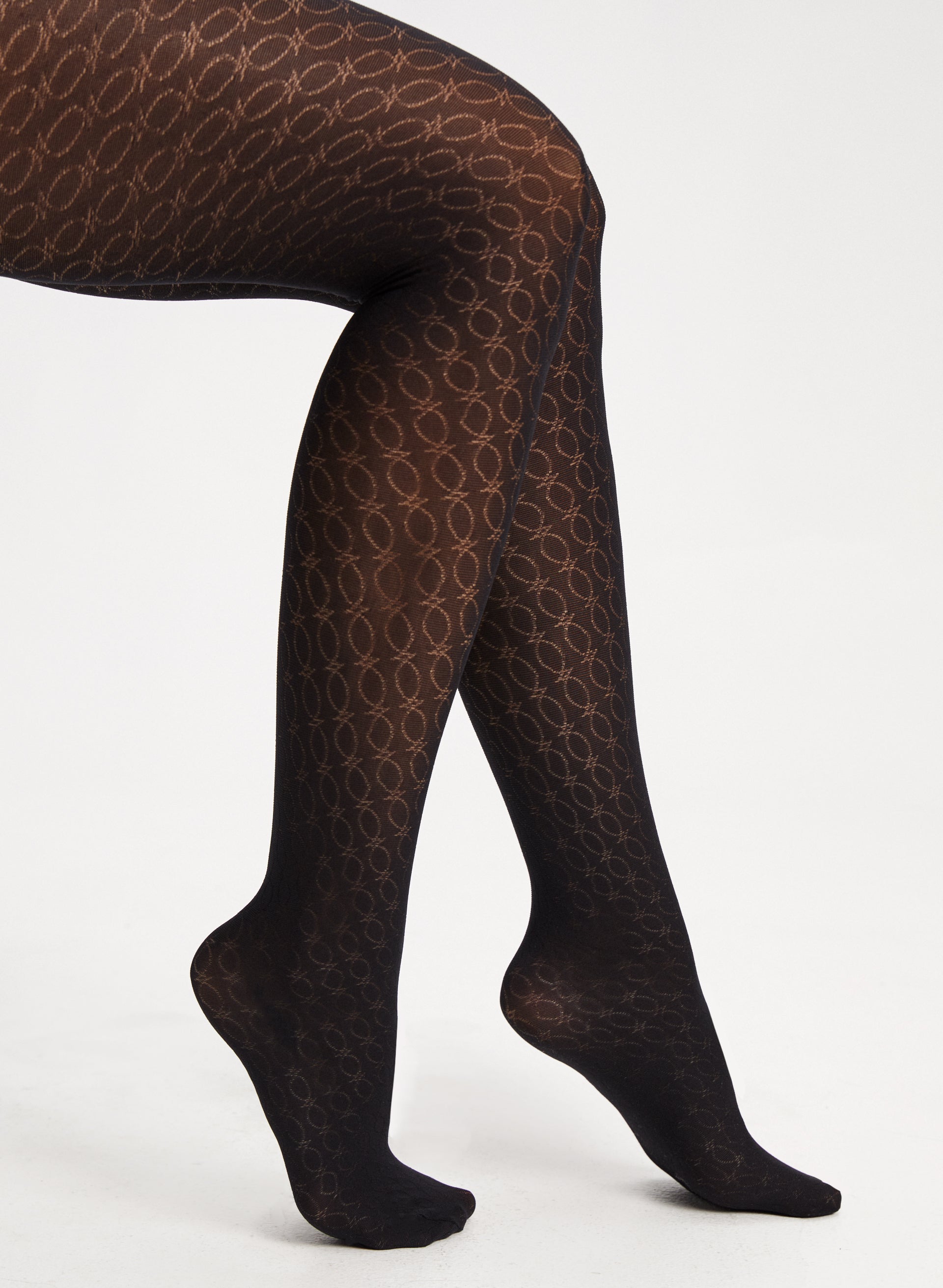 Mura - Moon Embroidered Tights