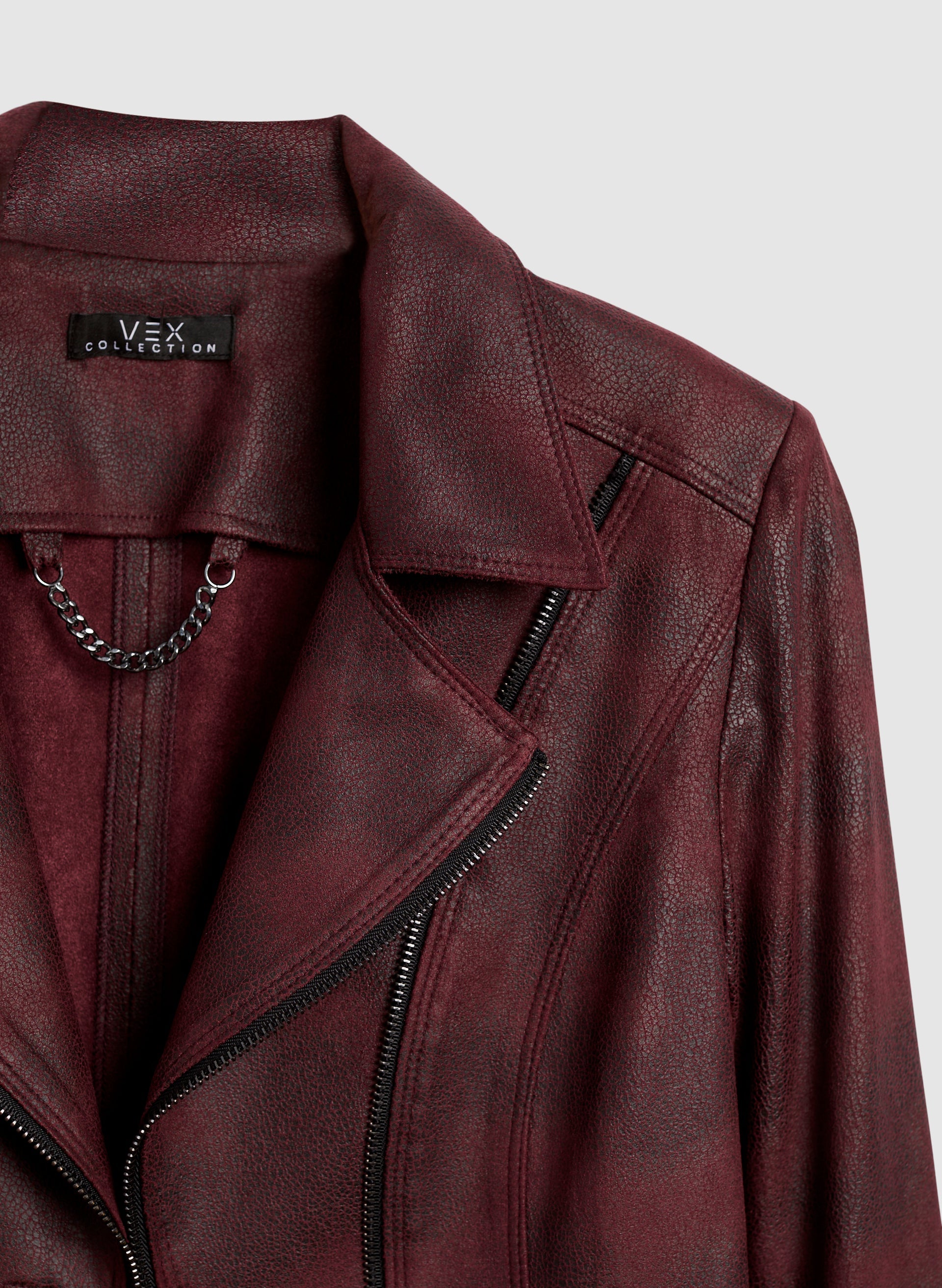 Vex - Faux Leather Jacket