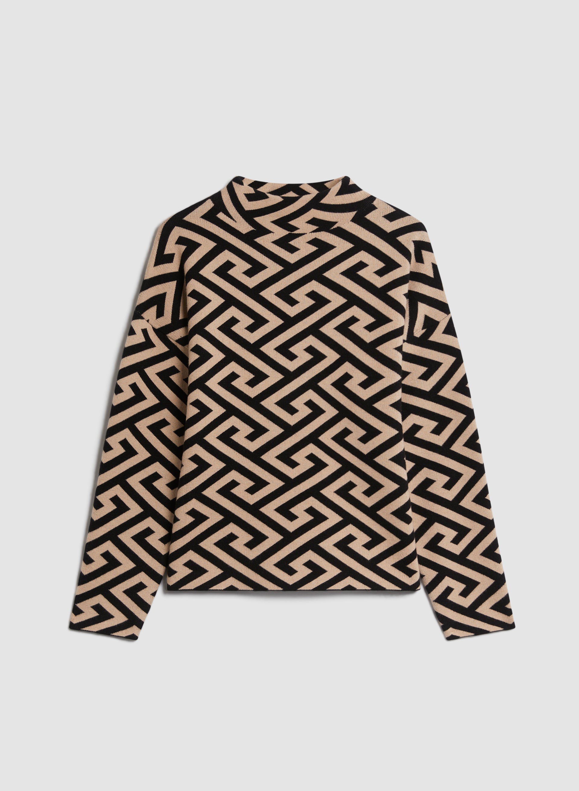 Geometric Motif Sweater