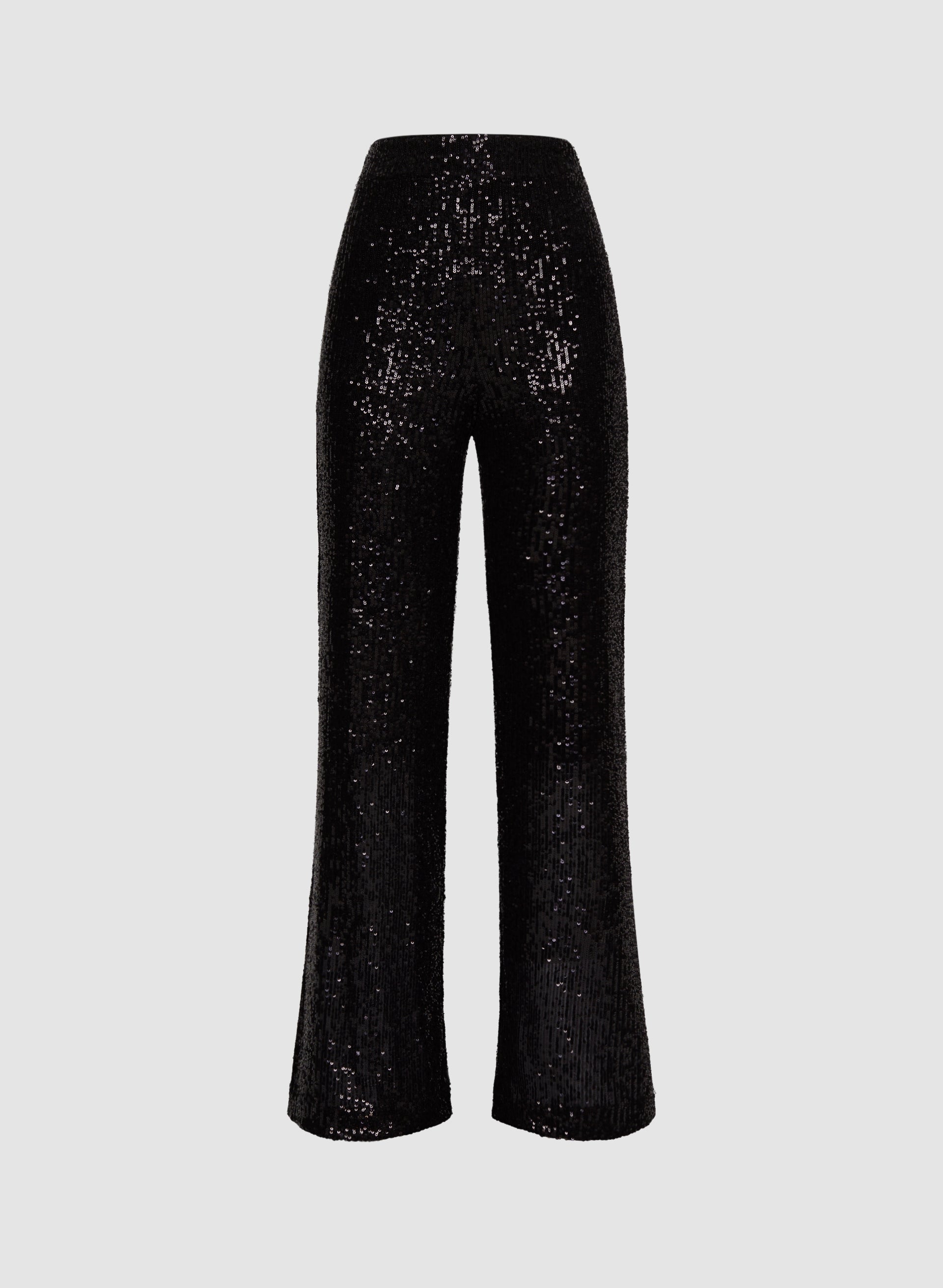 Pull-On Sequin Pants