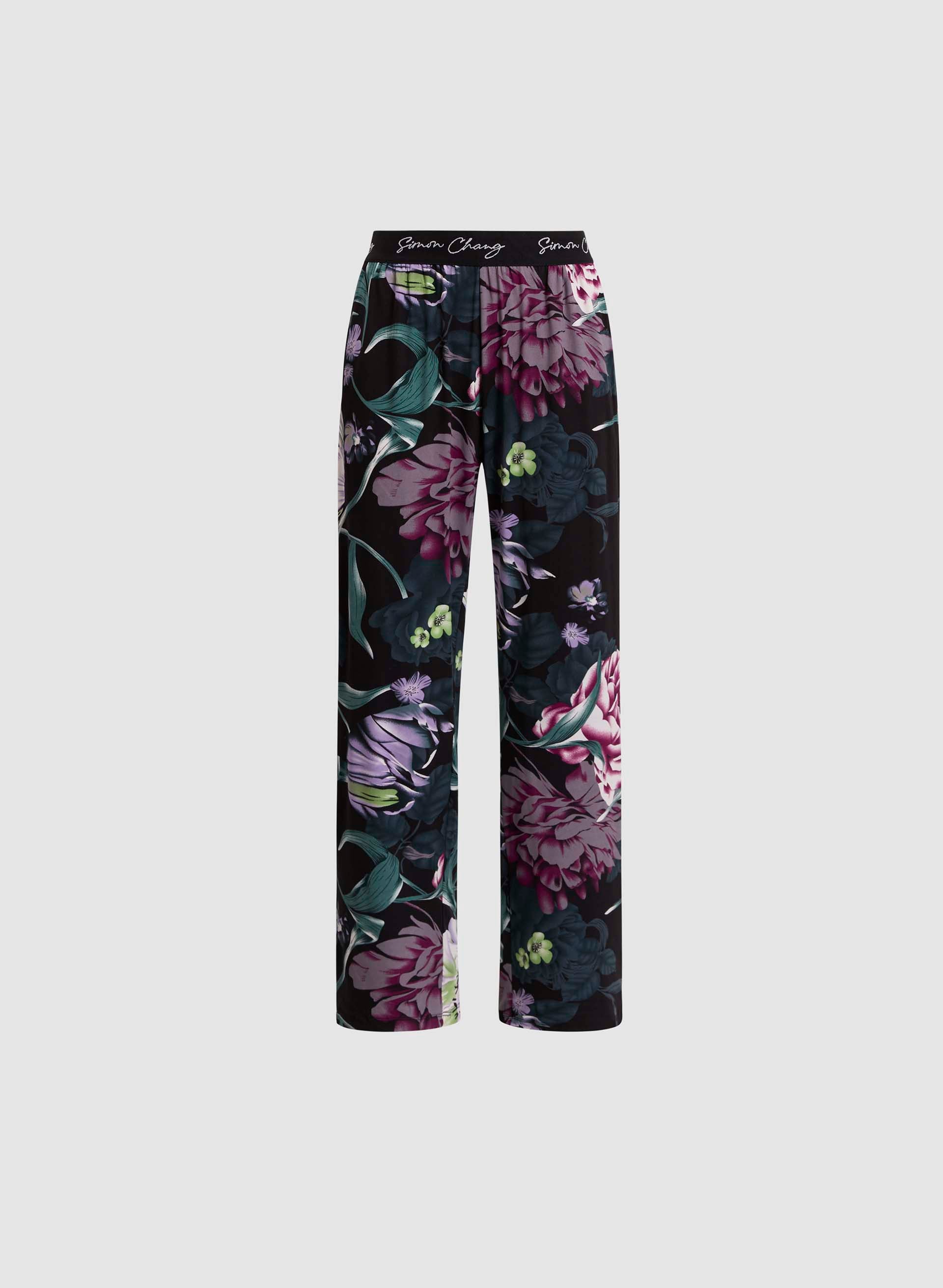 Simon Chang - Floral Motif Pyjama Set