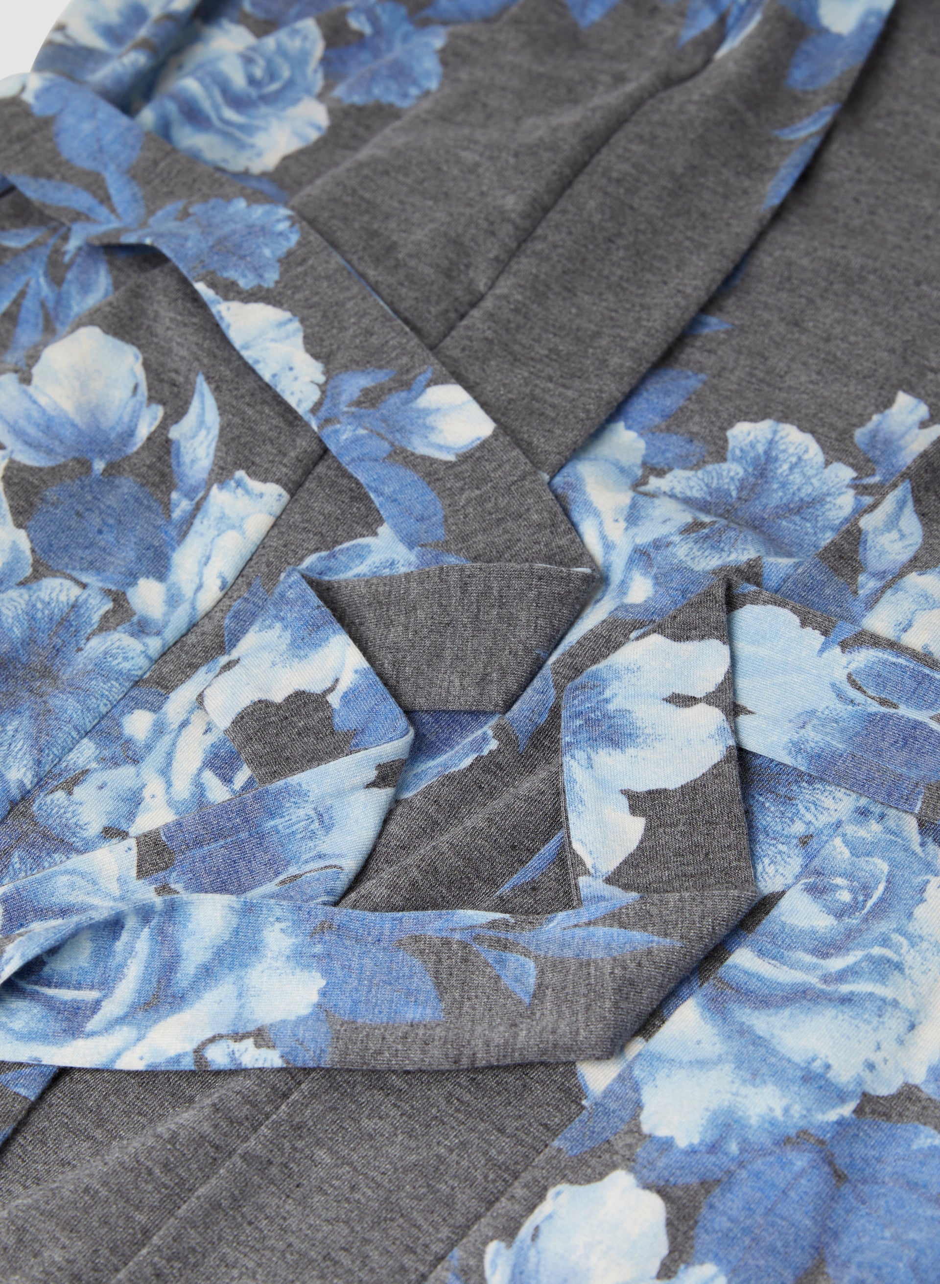 Floral Print Robe & Sleepshirt Set