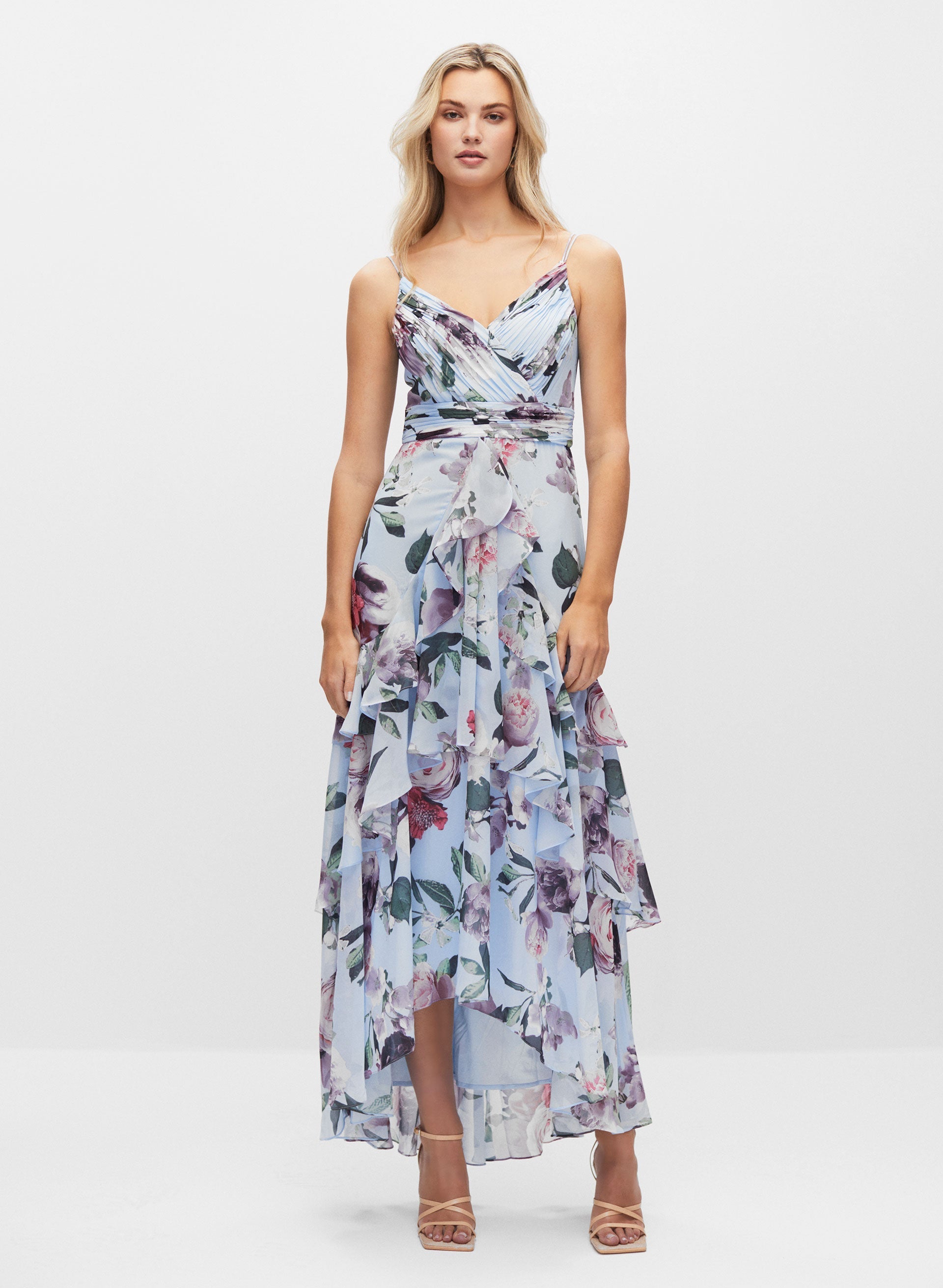 BA Nites - Floral Print Dress