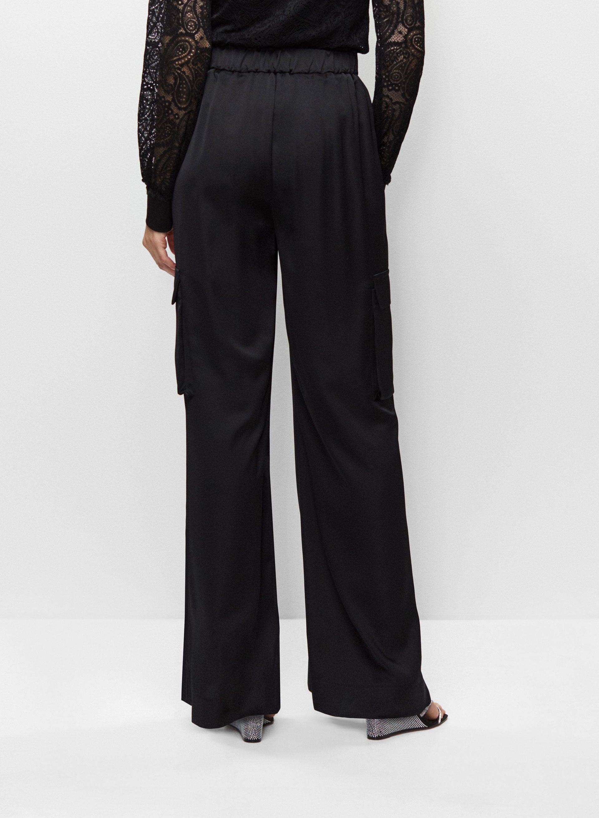 Joseph Ribkoff Wide Leg Cargo Pants