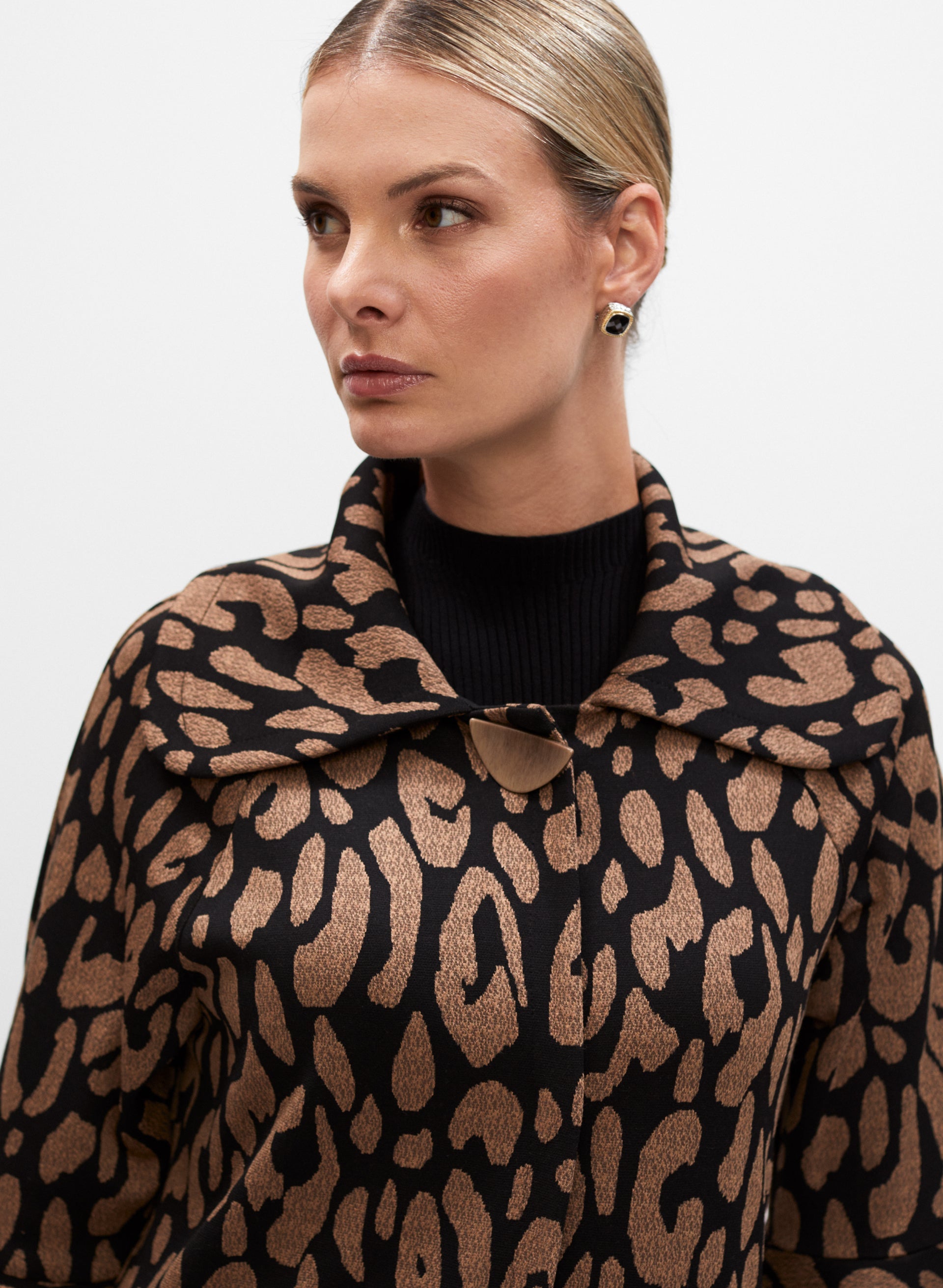Joseph ribkoff leopard jacket outlet