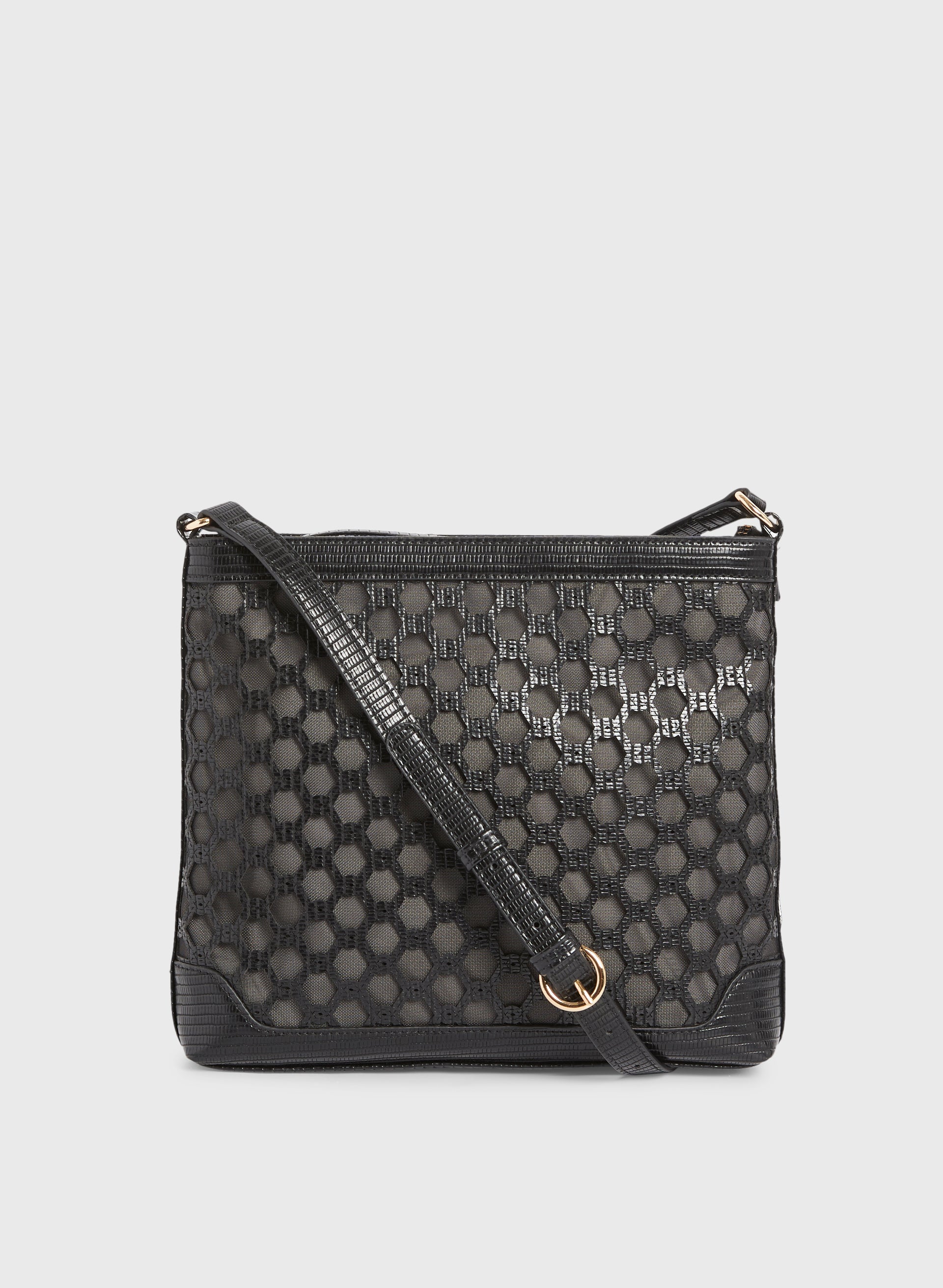 Honeycomb Detail Handbag