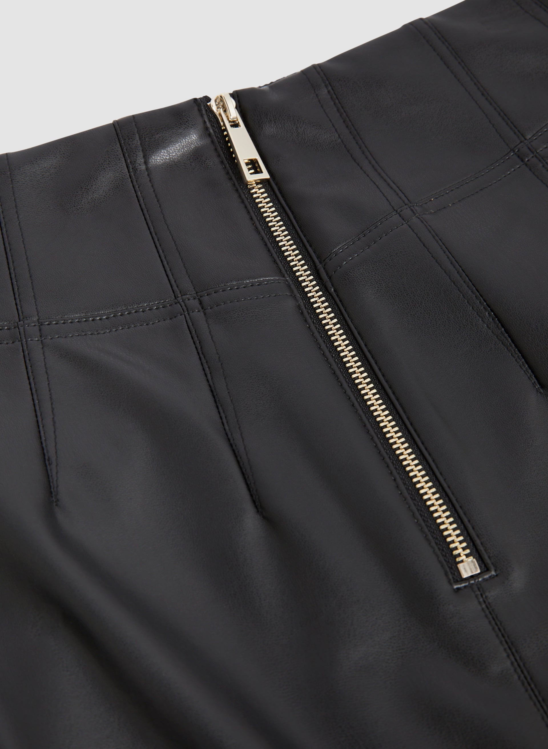 Vegan Leather Pencil Skirt