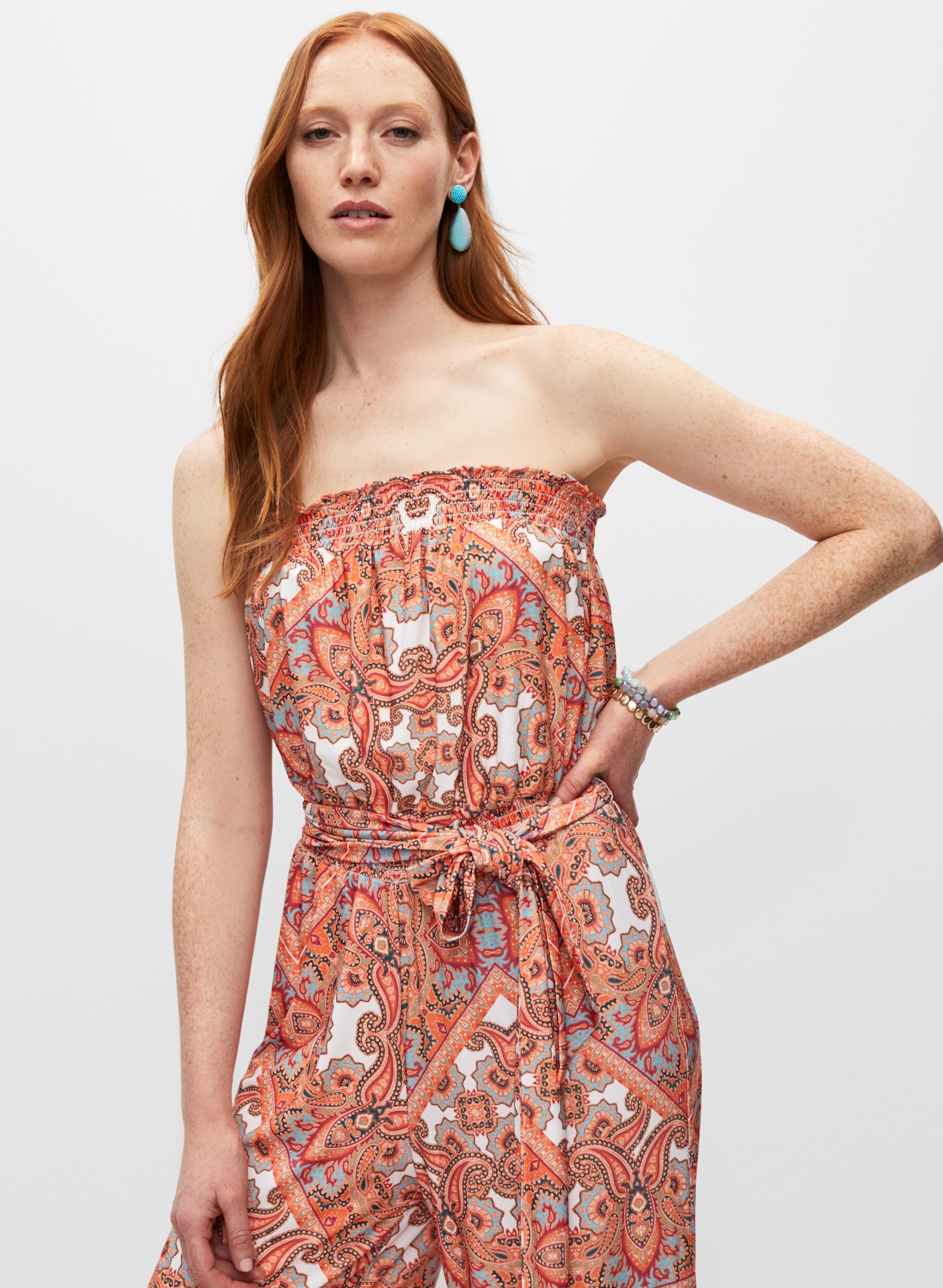 【関税込】PhaseEight ドレス☆Orange Bethany Floral Print Dre Bethany Floral Dress | Phase Eight ROW |